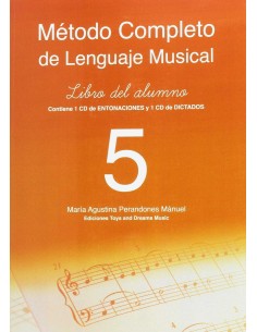 METODO COMPLETO DE LENGUAJE MUSICAL 5º NIVEL LIBRO DEL ALUMNO